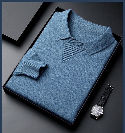 Suéter Tipo Polo de Punto - Pullover Casual de Moda - Image 20