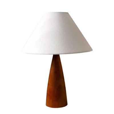 Lámpara de Mesa Vintage en Madera Maciza de Diseño Elegante - Image 5