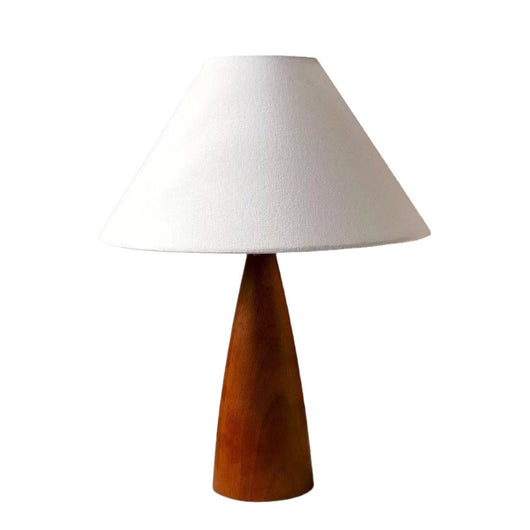 Lámpara de Mesa Vintage en Madera Maciza de Diseño Elegante - Image 5