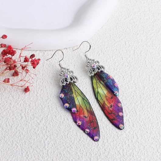 Aretes Alas de Cigarra Personalizados - Diseño Lluvia Misteriosa del Sur - Image 18
