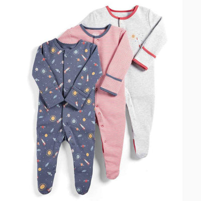 Conjunto de 3 Piezas para Bebé - Vestido de Mes Lunar en Caja de Regalo - Image 40