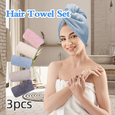 Toalla Secadora de Cabello Coral Piña - Absorbente Rápida - Image 13