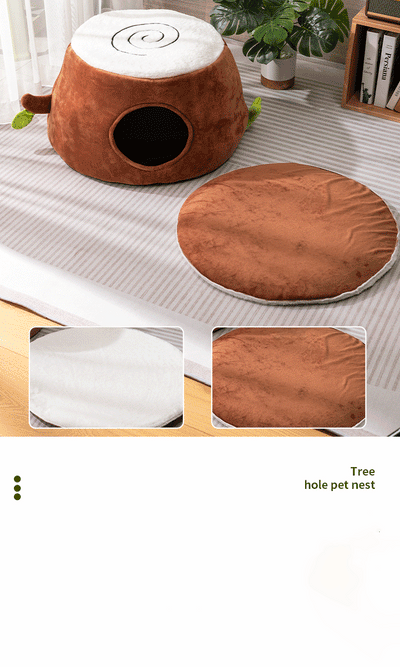 Nido Transformable para Gatos 4 Estaciones - Árbol Gato Doble Uso con Puerta - Image 14