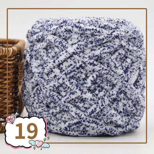 Lana para Tejer Colorida Ice Line - Hilo Grueso Suave para Bufandas Artesanales DIY - Image 56