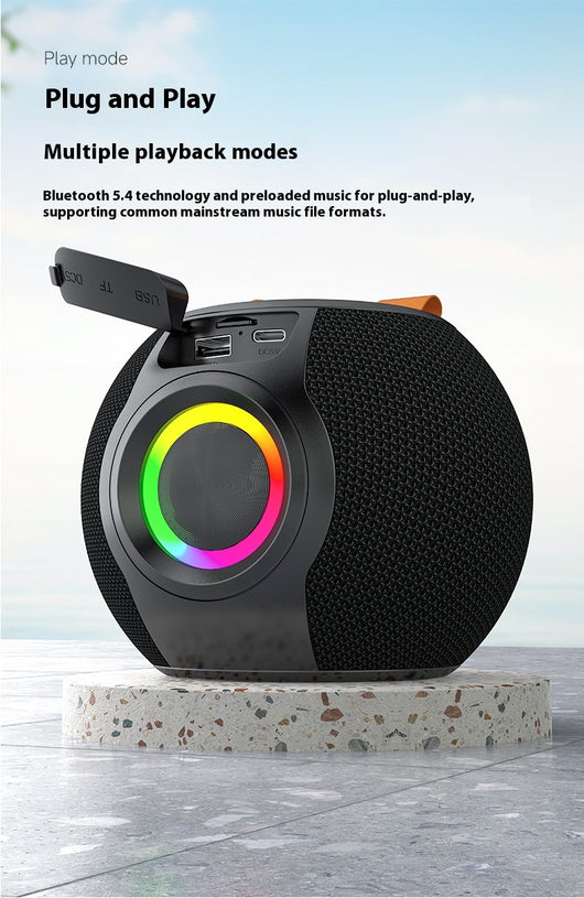 Parlante Bluetooth Portátil con Lámpara RGB y Modo TWS - Image 19