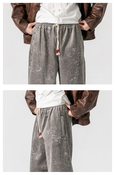 Pantalones de Chándal Gruesos Talla Grande Estilo Hanfu Mejorado - Image 11