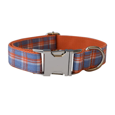 Collar de Malla Naranja para Perros con Hebilla de Aleación - Image 13
