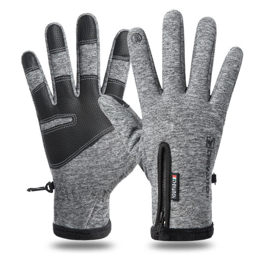 Guantes de Esquí y Montañismo Impermeables y Térmicos con Forro de Terciopelo - Image 2