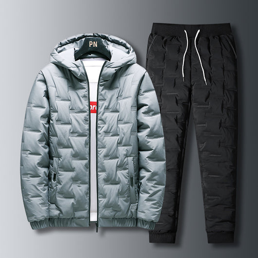 Chaqueta de Plumas para Hombre - Elegancia de Otoño e Invierno - Image 14