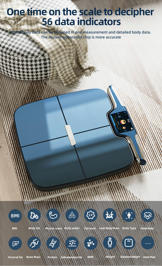 Báscula Inteligente con 8 Electrodos para Análisis Corporal Completo - Image 12