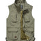 Chaleco Acolchado Impermeable con Múltiples Bolsillos