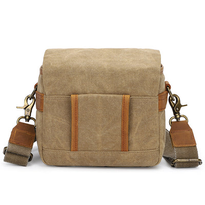 Bolsa para Cámara SLR de Lona de Algodón con Forro Impermeable - Image 4