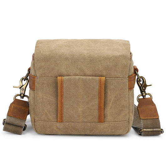 Bolsa para Cámara SLR de Lona de Algodón con Forro Impermeable - Image 4