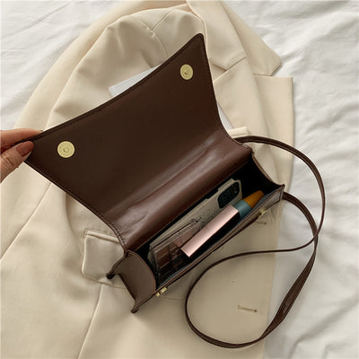 Bolso de Hombro Nupcial Cuadros con Cadena Roja para Mujer - Image 11