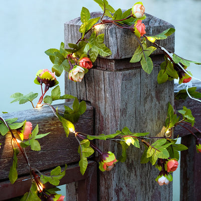 Guirnalda de Luces Ratán para Exterior - Lámpara Decorativa de Patio - Image 16