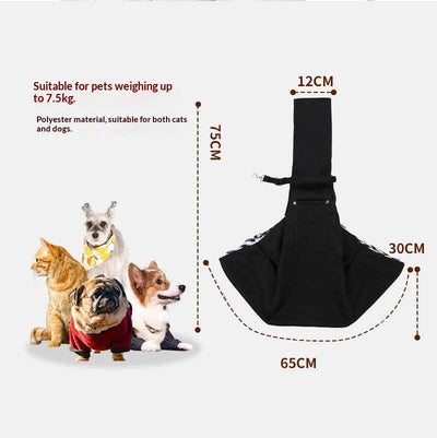 Bolsa Crossbody para Mascotas de Poliéster con Bolsillos - Capacidad 7.5 kg - Image 17
