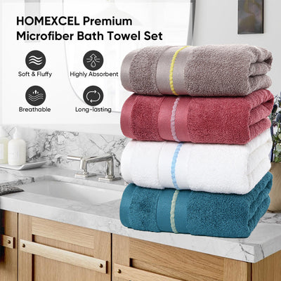 Toalla de Baño Bambú Carbón Activado Extra Gruesa y Absorbente - Image 10