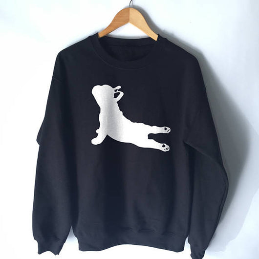 Sudadera French Bulldog en Pose de Yoga - Image 13