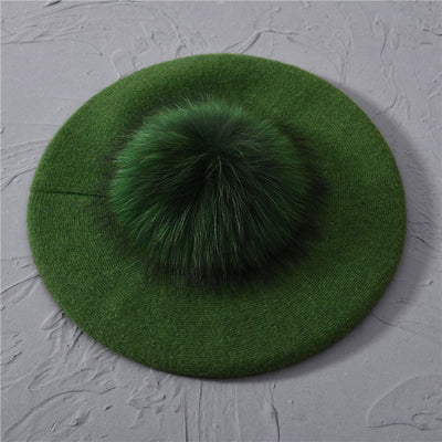 Boina de Lana Tejida para Mujer - Estilo Casual Otoño Invierno - Image 11