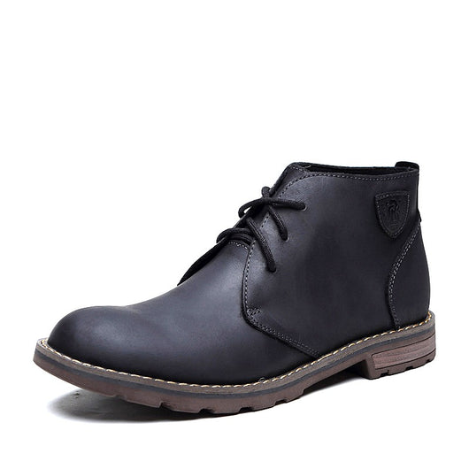 Botas Doc Martens Casual Cuero Crazy Horse Punta Redonda - Image 9