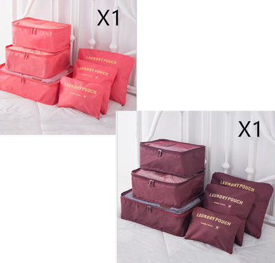 Set de 6 Bolsas Organizadoras de Viaje para Ropa - Image 27