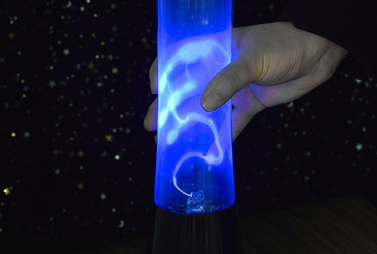 Lámpara Esférica LED Azul con Control por Voz y Efecto Relámpago - Image 20