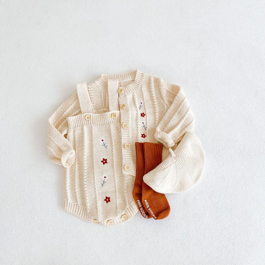 Traje Dos Piezas con Chaqueta Tejida y Tirantes - Image 53