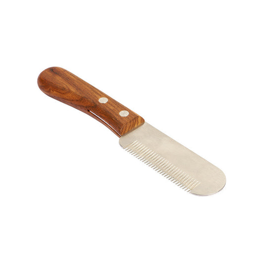 Peine y Cuchilla de Aseo para Perros y Gatos - Madera Natural - Image 9