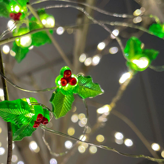 Adornos Navideños Luminosos - Campanas, Renos y Hojas de Arce con Luz LED - Image 8