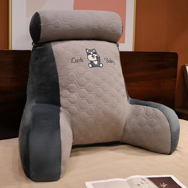 Almohada de Látex Elevada con Soporte Cervical y Funda Acolchada Premium - Image 6