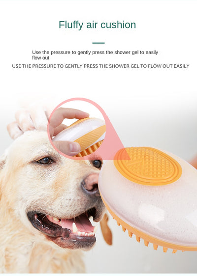Cepillo de Baño 2-en-1 para Perros y Gatos con Masaje SPA - Image 17