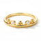 Women's Stainless Steel Rings Vintage Golden Lotus Rings Men's Moon Sun Opal Rings Wedding Couple Rings A13