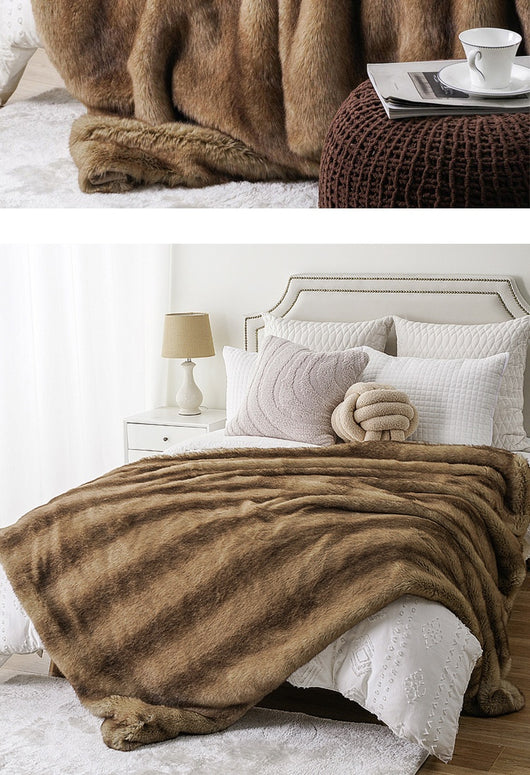 Manta Térmica de Peluche Engrosada para Otoño e Invierno - Image 17