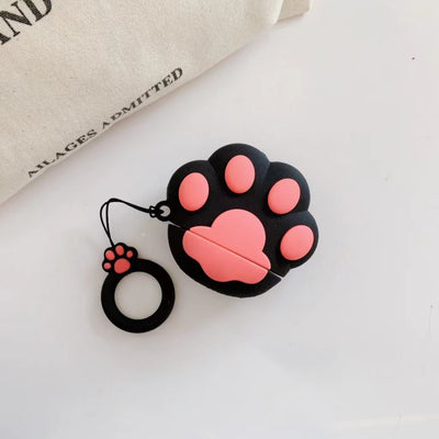 Funda Protectora de Silicona para Audífonos Diseño Patita de Gato - Image 7