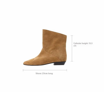 Botas Vaqueras Puntiagudas de Lujo Retro para Mujer - Image 15