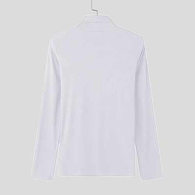 Suéter Cuello Alto para Hombre con Botones - Diseño Clásico Europeo - Image 20