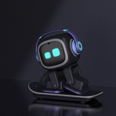 Robot Mascota Inteligente con Reconocimiento de Voz y Emociones IA