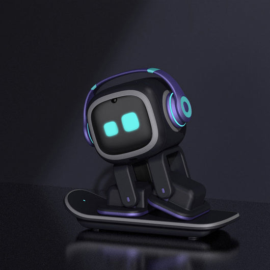 Robot Mascota Inteligente con Reconocimiento de Voz y Emociones IA