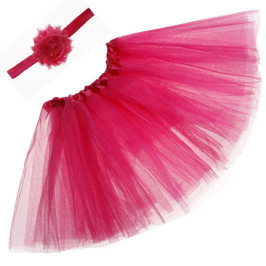 Conjunto de Fotografía para Recién Nacido con Falda Tul Estilo Europeo - Image 21