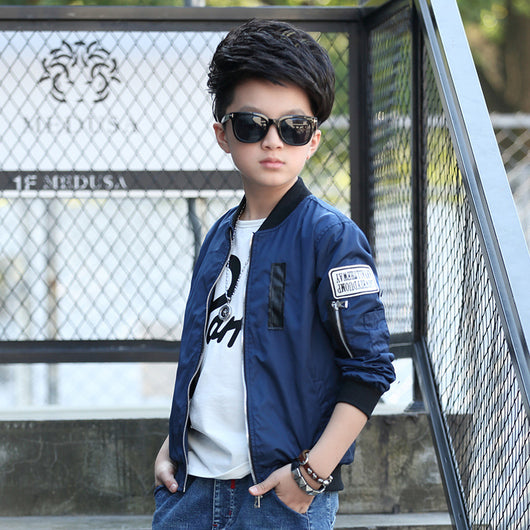 Chaqueta Corta Infantil Estilo Coreano para Niños Medianos y Grandes - Image 2