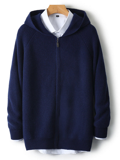 Chaqueta de Punto Suelta y Cálida para Hombre - Image 20