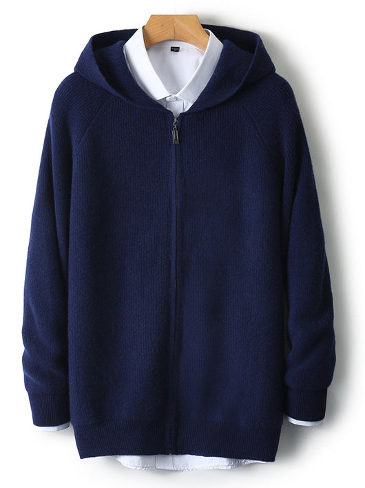 Chaqueta de Punto Suelta y Cálida para Hombre - Image 20