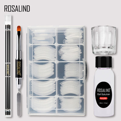 Kit de Extensión de Uñas en Gel Líquido Modelador Rápido 30ML - 3 Piezas - Image 3