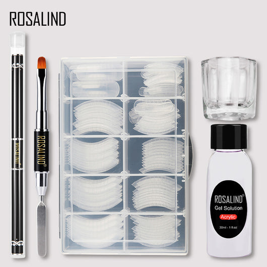 Kit de Extensión de Uñas en Gel Líquido Modelador Rápido 30ML - 3 Piezas - Image 3