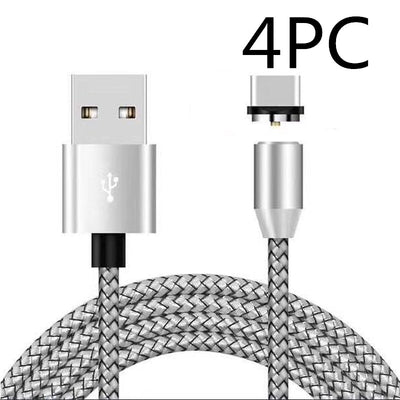 Cable de Carga Magnético Triple Conector USB-C para Android - Image 20