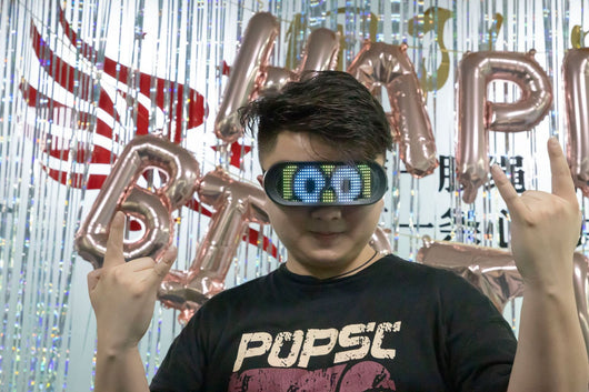 Gafas LED Bluetooth con Pantalla Full Color Dinámica para Fiestas - Image 9