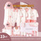 23 Piezas Crown Rosado Thin 59 Yards 0 To 3 Months
