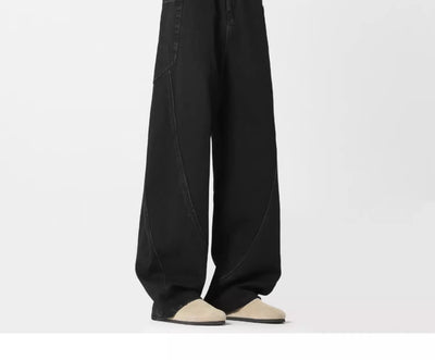 Pantalones Cargo Vaqueros Lavados Estilo Americano - Image 11