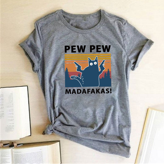 Camiseta Pew Maddakas de Manga Corta Talla Europea - Image 30