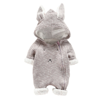 Hamaca para bebé con pijama de terciopelo cálido - Image 9
